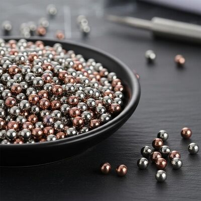 1mm Zinc Nickel Chrome Copper Plated Stainless Steel Balls for Precision Bearing
