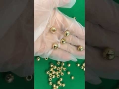 stalen kogel met doorlopende gaten